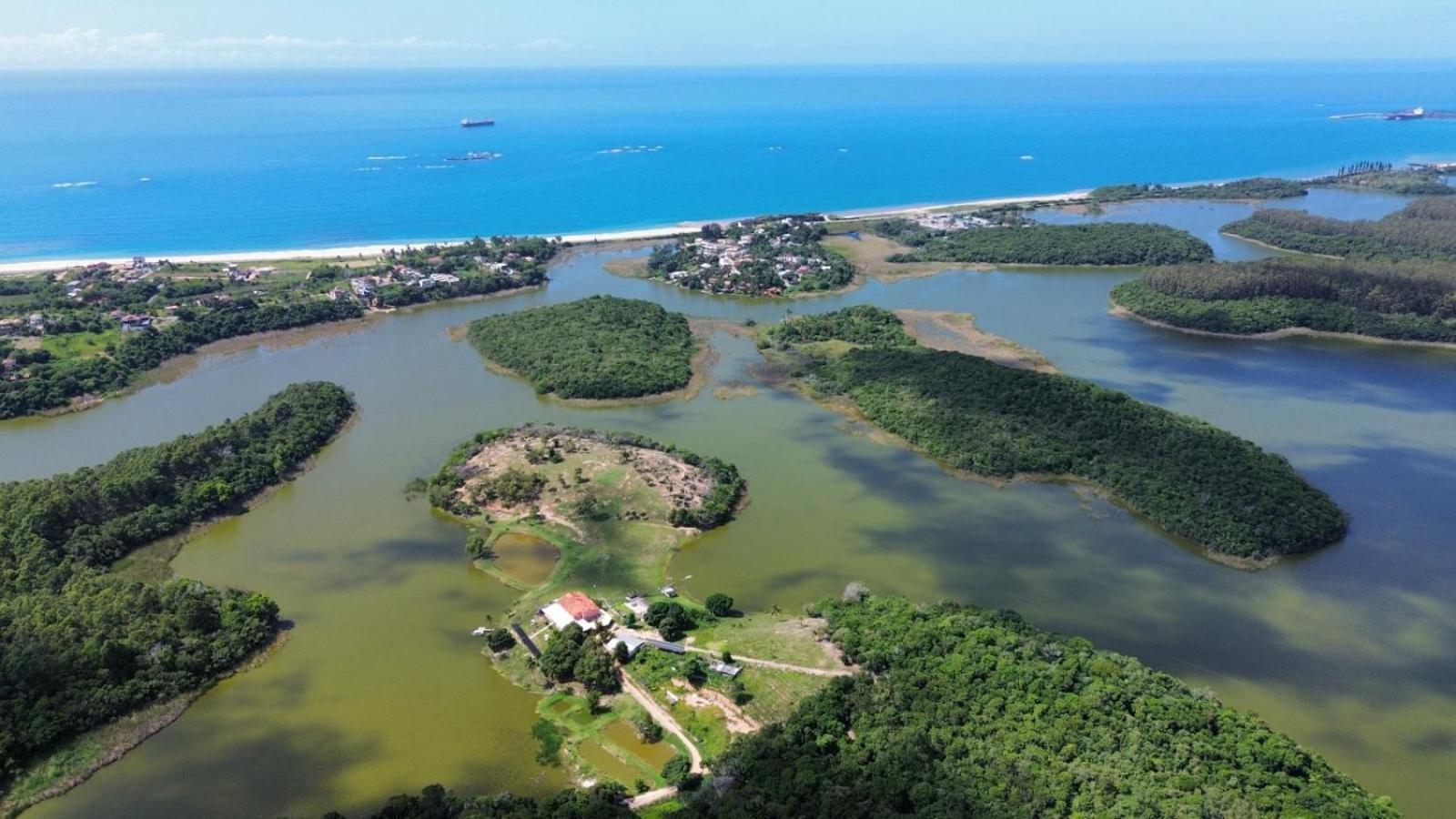 Pousada Peninsula Santa Rita Guarapari Kültér fotó