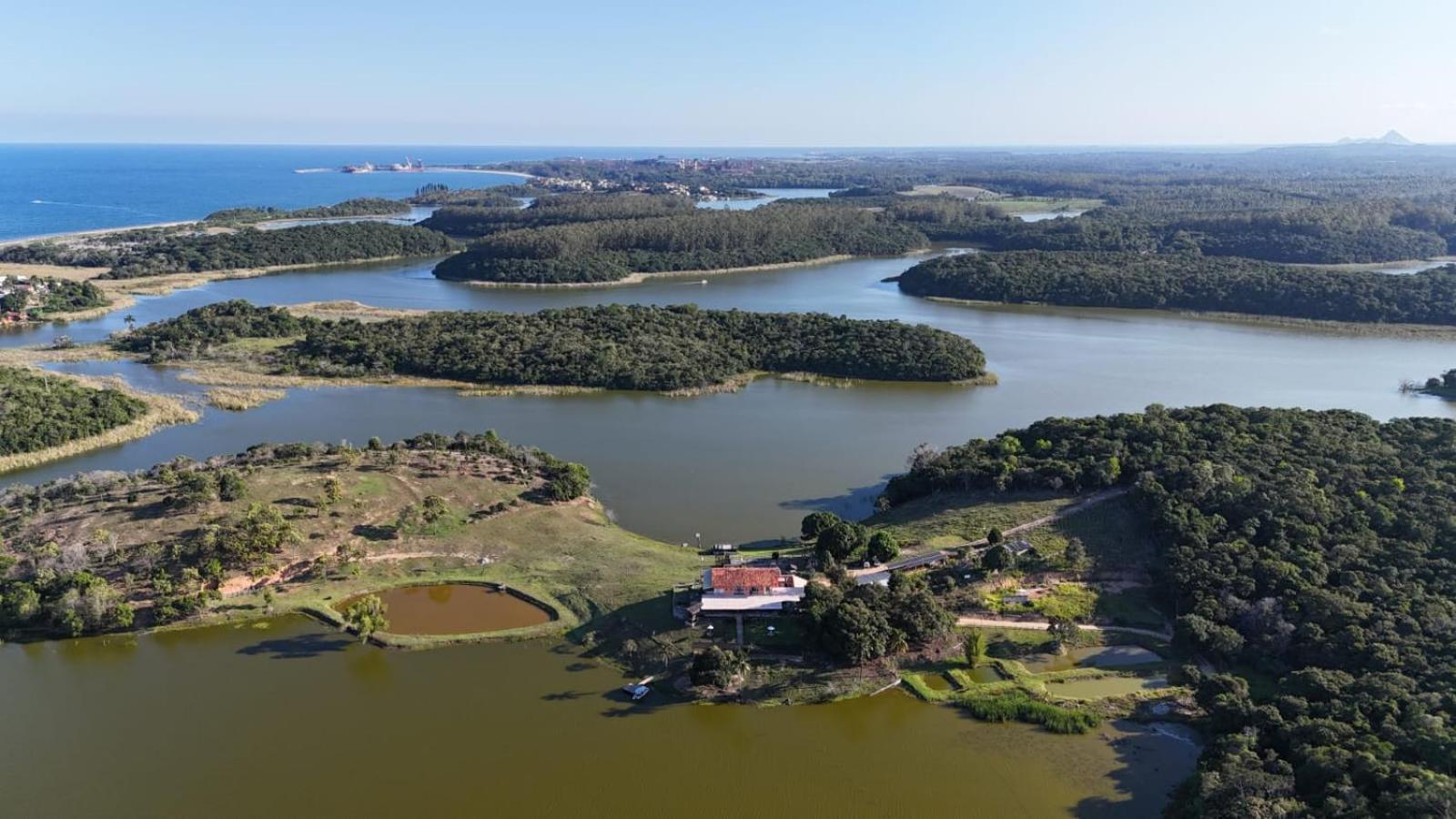 Pousada Peninsula Santa Rita Guarapari Kültér fotó
