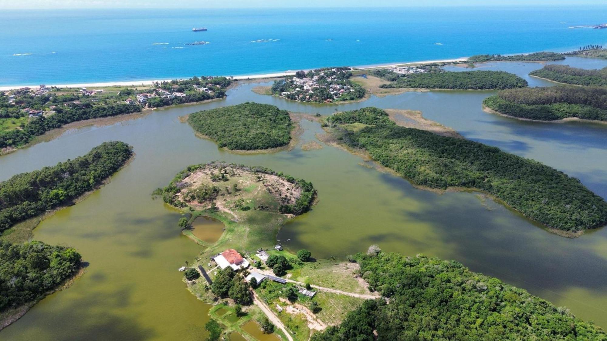 Pousada Peninsula Santa Rita Guarapari Kültér fotó